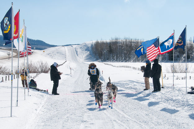 At the Finish. Photo by Chris Havener.