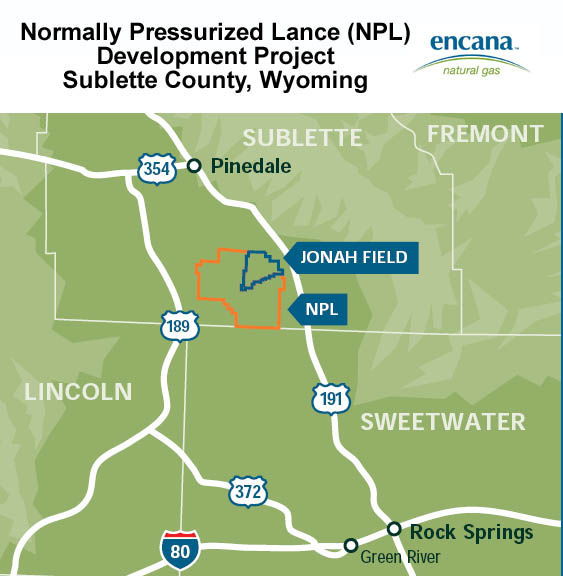 Encana NPL Project. Photo by Encana Natural Gas.