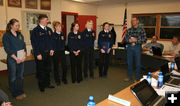 FFA Awards. Photo by Dawn Ballou, Pinedale Online.