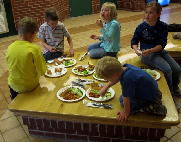 Kids Table. Photo by Bill Winney.