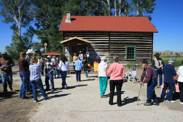 Open House. Photo by Dawn Ballou, Pinedale Online.