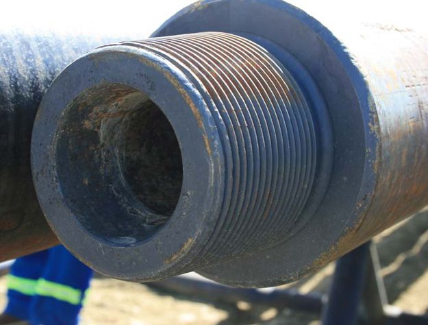 Pipe fitting. Photo by Dawn Ballou, Pinedale Online.