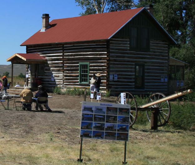 Restoration. Photo by Dawn Ballou, Pinedale Online.