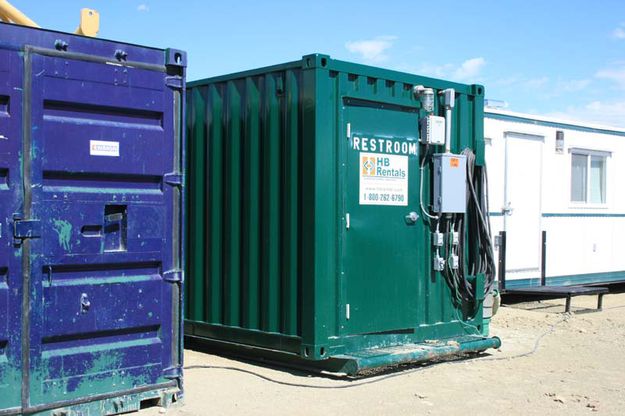 Restroom. Photo by Dawn Ballou, Pinedale Online.