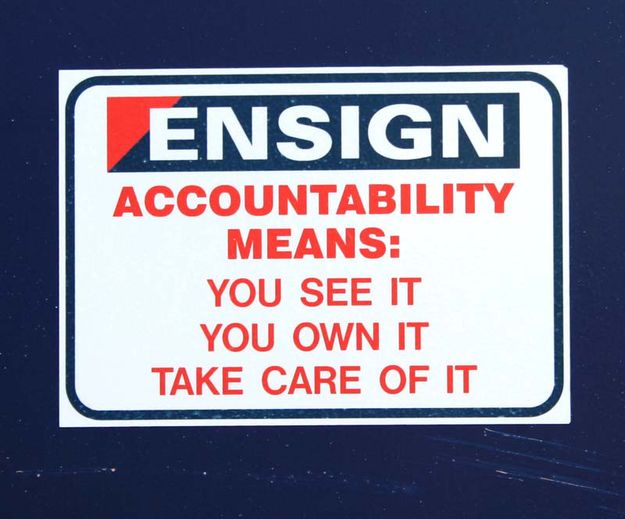 Accountability. Photo by Dawn Ballou, Pinedale Online.