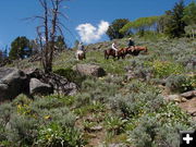 Horseback Riding. Photo by Dawn Ballou, Pinedale Online.