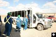 Shuttle Bus. Photo by Dawn Ballou, Pinedale Online.