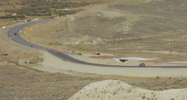 Wildlife pass through. Photo by Wyoming Department of Transportation.