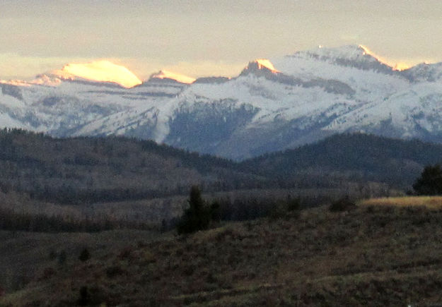 Gros Ventre mountains. Photo by Bill Winney.