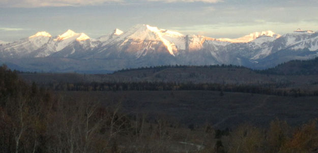 Gros Ventre Mountains. Photo by Bill Wiinney.