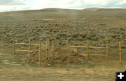 Wildlife escape ramp. Photo by Dawn Ballou, Pinedale Online.