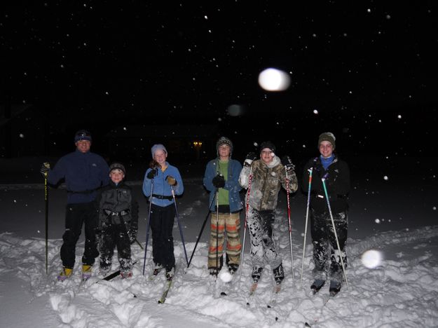 Nordic Skiers. Photo by Bonnie Chambers.