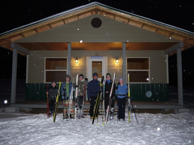 Nordic Skiers. Photo by Bonnie Chambers.