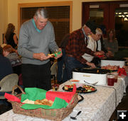 Great food!. Photo by Dawn Ballou, Pinedale Online.