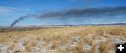 Smoke column. Photo by Jennifer Frazier, Wyoming Department of Environmental Quality.