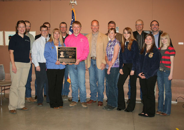 Land Donation . Photo by Dawn Ballou, Pinedale Online.