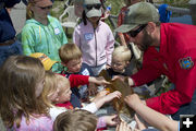 Fish ID. Photo by Mark Gocke, Wyoming Game & Fish.