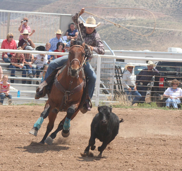 Breakaway Roping. Photo by Pinedale Online.