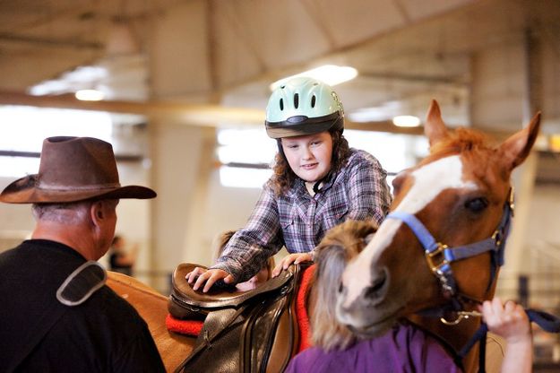 Getting on. Photo by Tara Bolgiano, Blushing Crow Photography.