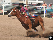 Barrel Racing. Photo by Pinedale Online.