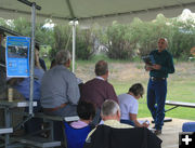 Dr. Fred Gowans. Photo by Dawn Ballou, Pinedale Online.