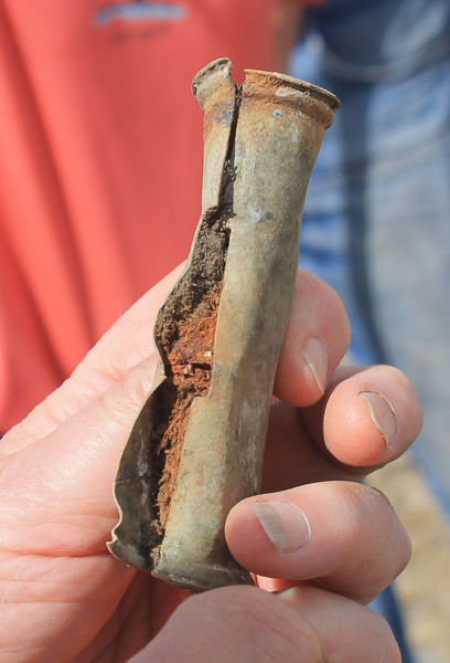 Candlestick holder. Photo by Dawn Ballou, Pinedale Online.