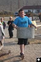 Strong man. Photo by Dawn Ballou, Pinedale Online.