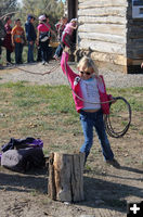 Cowgirl. Photo by Pinedale Online.