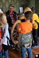 Spinning. Photo by Clint Gilchrist, Pinedale Online.