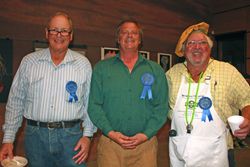 Pie tasting judges. Photo by Matthew Manguso, Pinedale Roundup.