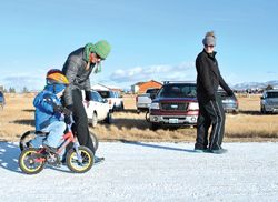 Turkey Trottin. Photo by Andrew Setterholm, Sublette Examiner.