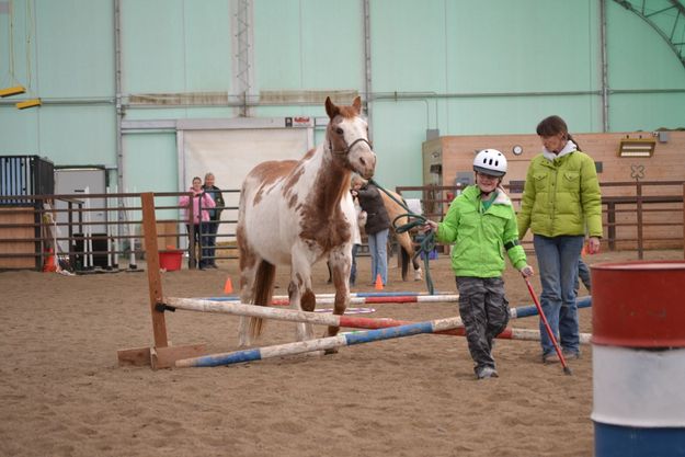 Forgot to ask. Photo by M.E.S.A. Therapeutic Horsemanship.