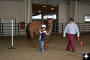 Lindsey & Mr. D. Photo by M.E.S.A. Therapeutic Horsemanship.