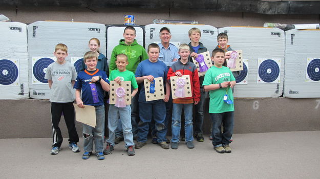 Sublette County 4-H air rifle program. Photo by Sublette County 4-H.