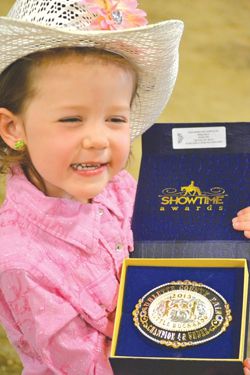 Winning Smile. Photo by Kathy Carlson, Sublette Examiner.