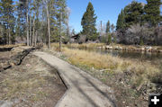 Pathway. Photo by Dawn Ballou, Pinedale Online.