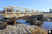 Footbridge. Photo by Dawn Ballou, Pinedale Online.