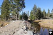 Rustic trail. Photo by Dawn Ballou, Pinedale Online.