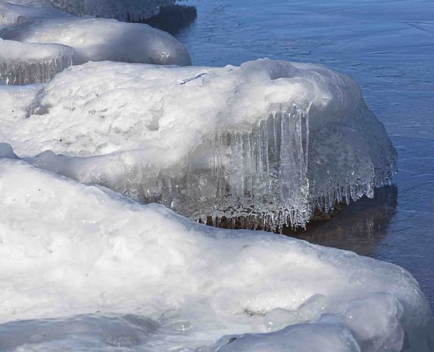 Ice on Ice. Photo by Dave Bell.