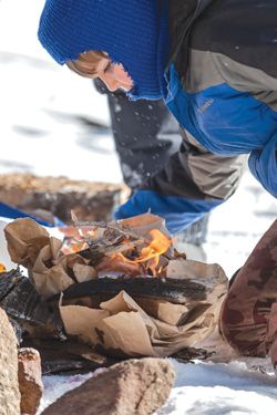 Ice Fishing. Photo by Ryan Hermens, Sublette Examiner.