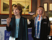 Donni and Laura. Photo by Dawn Ballou, Pinedale Online.