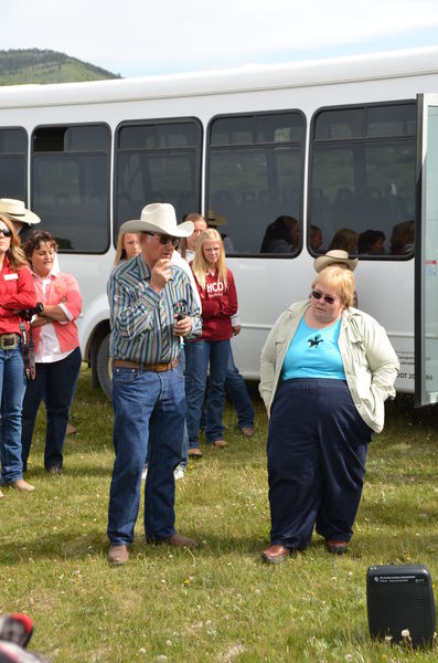 Tour guides. Photo by Terry Allen.