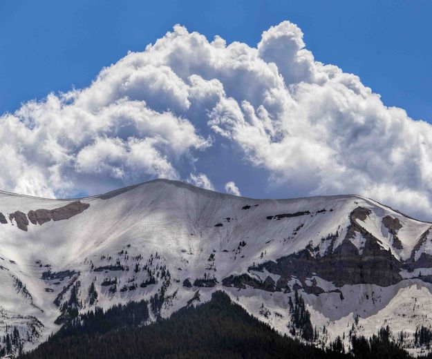 Triple Peak Cornices. Photo by Dave Bell.