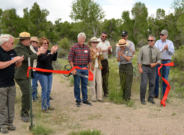 The Park is Open!. Photo by Terry Allen.