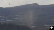 Funnel in the lake. Photo by Kathy Raper.