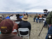 Ceremony. Photo by Dawn Ballou, Pinedale Online.