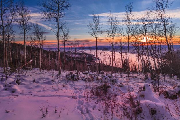 Fremont Lake sunset. Photo by Dave Bell.