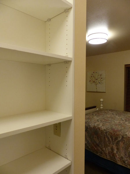 Shelves. Photo by Dawn Ballou, Pinedale Online.