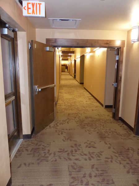 Hallway. Photo by Dawn Ballou, Pinedale Online.