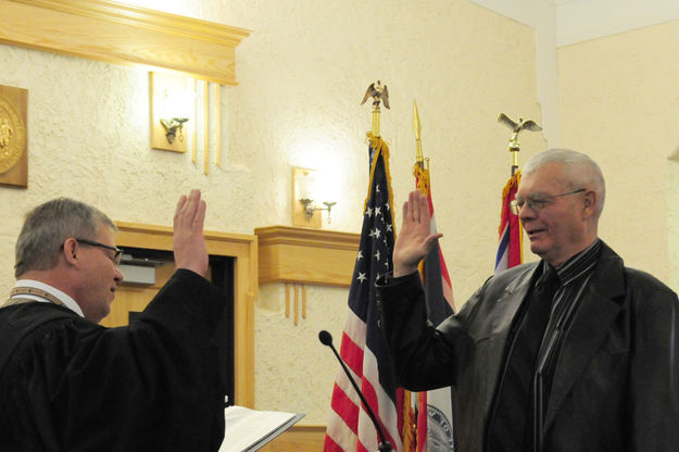 Commissioner Joel Bousman. Photo by Deanne Swain.